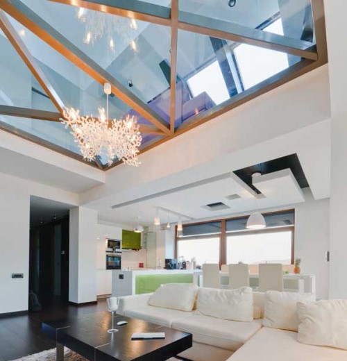 انواع سقف شیشه ای در خانه